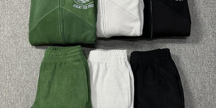 Alcatraz Patchwork Zip Tracksuit Set