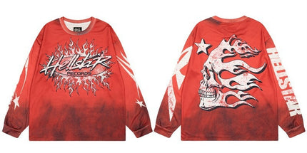 Hellstar Distressed Long Sleeve T-Shirt