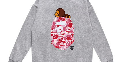 BAPE Camo Ape Sweatshirt