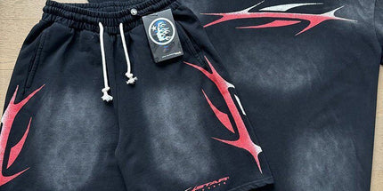 Hellstar set short-sleeve T-shirt and shorts set for men