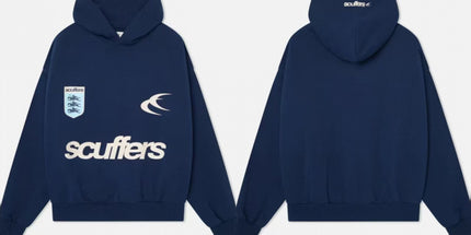 Short-Sleeve Letter Hoodie