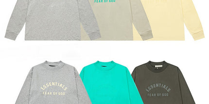 Essentials Silicone Flocked Long Sleeve T-Shirt