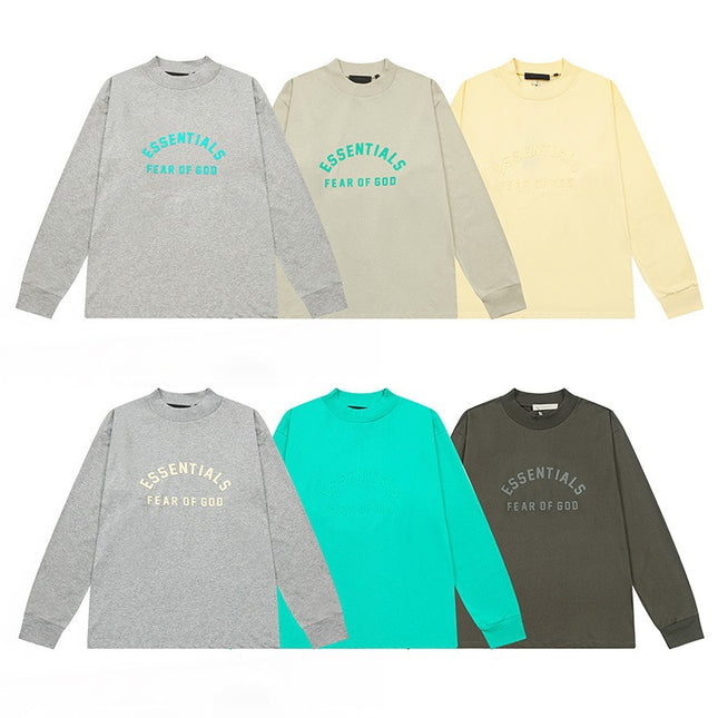 Essentials Silicone Flocked Long Sleeve T-Shirt