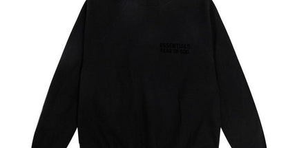 Essentials Flocked Crewneck Sweatshirt