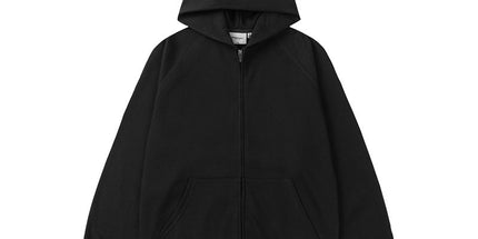 Essentials Silicone Logo Zip Hoodie