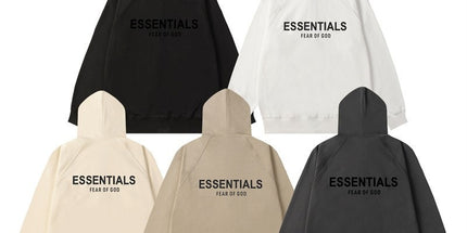 Essentials Silicone Logo Zip Hoodie