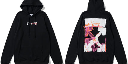 Off-White Oil-Paint Arrow Hoodie