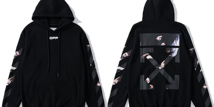 Off-White Oil-Paint Arrow Hoodie