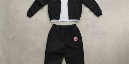Sport Zip Hoodie Tracksuit Set