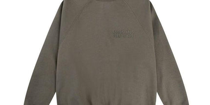 Essentials Flocked Crewneck Sweatshirt