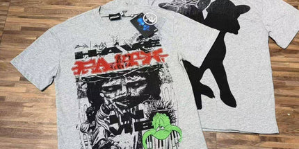 Men's Retro Letter T-Shirt