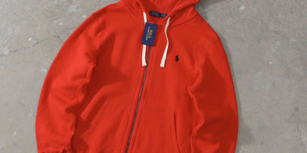 Pony Embroidered Zip Hoodie