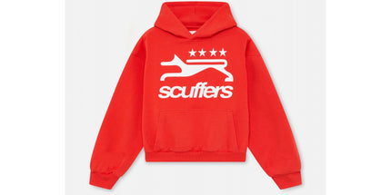 Short-Sleeve Letter Hoodie