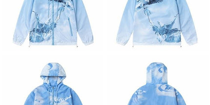 Trapstar Eagle Print Hooded Jacket