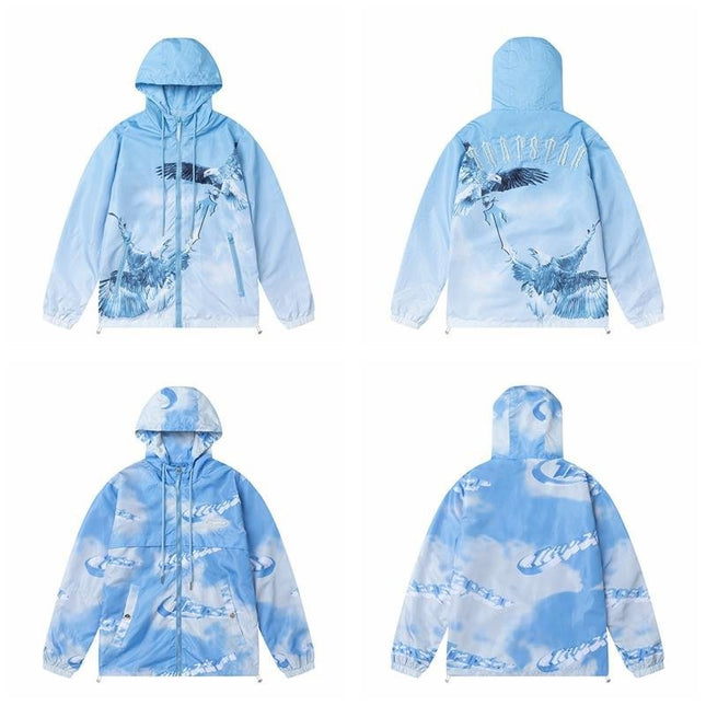 Trapstar Eagle Print Hooded Jacket
