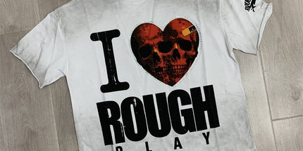 RoughPlay Distressed Rhinestone T-Shirt