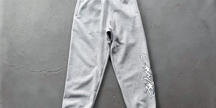 Men's UK Drill Embroidered Tracksuit Set