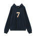 S / Navy blue