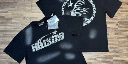 Men's Retro Letter T-Shirt