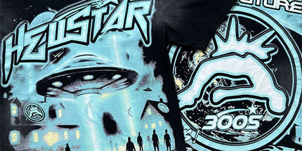Trendy Hell Star hip-hop T-shirt for men