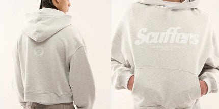 Short-Sleeve Letter Hoodie