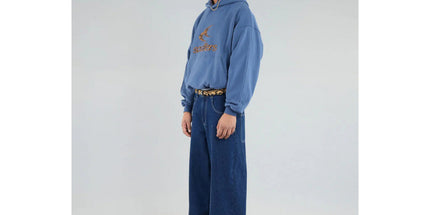 Short-Sleeve Letter Hoodie