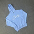 S / 912 Sky Blue Hooded Sweatshirt
