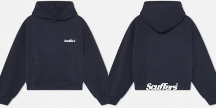 Short-Sleeve Letter Hoodie