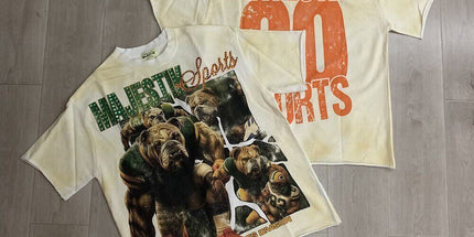 MAJESTIK vintage rhinestone casual T-shirt