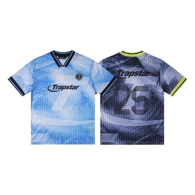 Men's Trapstar V-Neck Jersey T-Shirt