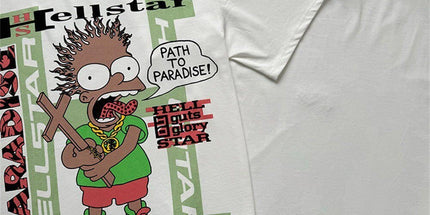 Trendy Hell Star hip-hop T-shirt for men