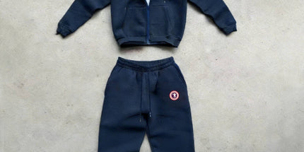 Sport Zip Hoodie Tracksuit Set