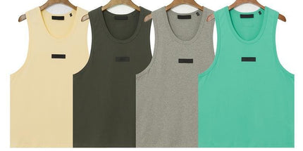 Essentials Silicone Logo Sleeveless T-Shirt