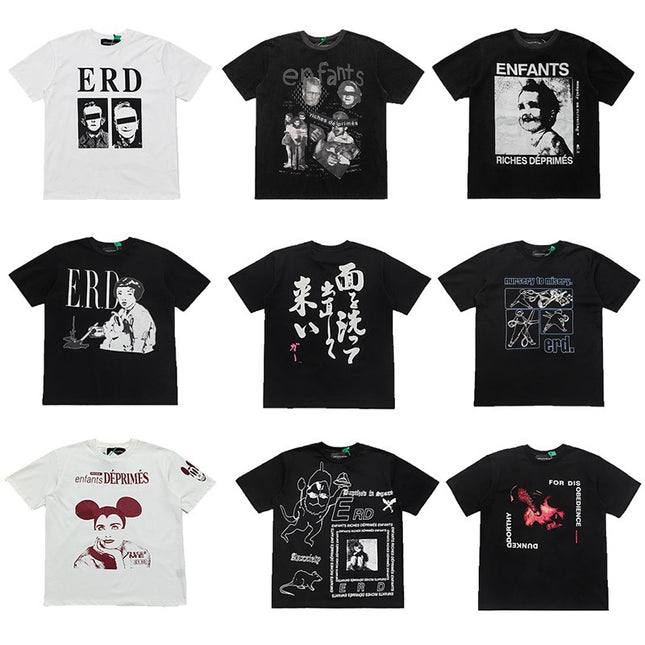 ERD Cracked Portrait T-Shirt