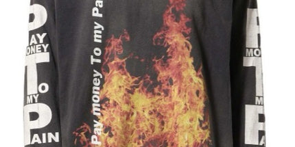Vintage Graffiti Long Sleeve T-Shirt