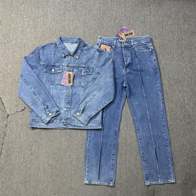 Alcatraz Star Denim Two-Piece Set