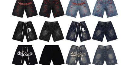 Vale Washed Denim Shorts
