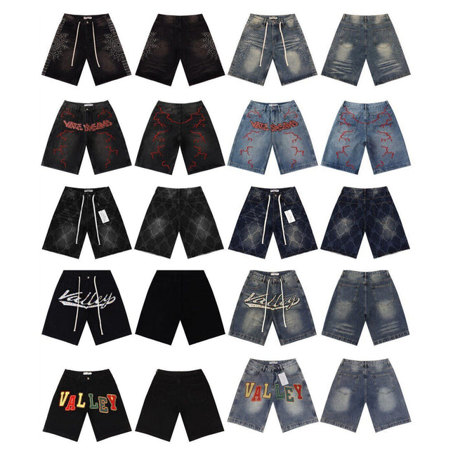 Vale Washed Denim Shorts