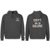 S / 928 Dark gray with white print