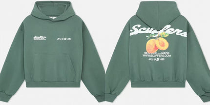 Short-Sleeve Letter Hoodie