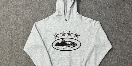 Alcatraz Print Hoodie