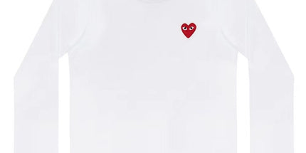 CDG Play Heart Long Sleeve