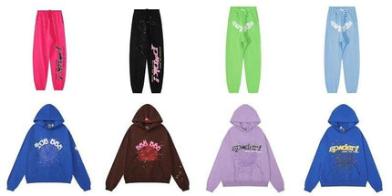 Sp5der Web Logo Tracksuit Set