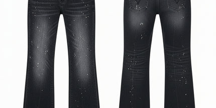 Purple Brand flare fit jeans