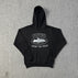 S / 913 Black Hooded Sweatshirt