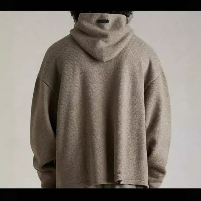 Essentials Solid Knit Hoodie