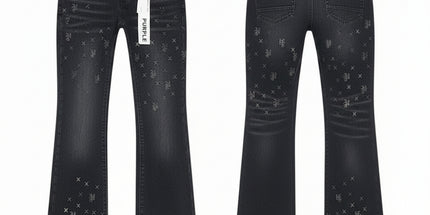 Purple Brand flare fit jeans