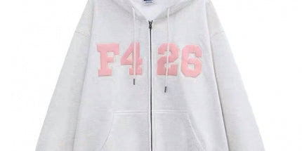Long Zip Hoodie