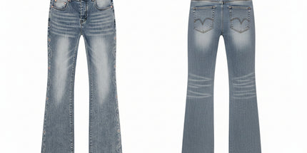 Purple Brand flare fit jeans