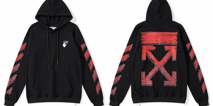 Off-White Twill Print Hoodie